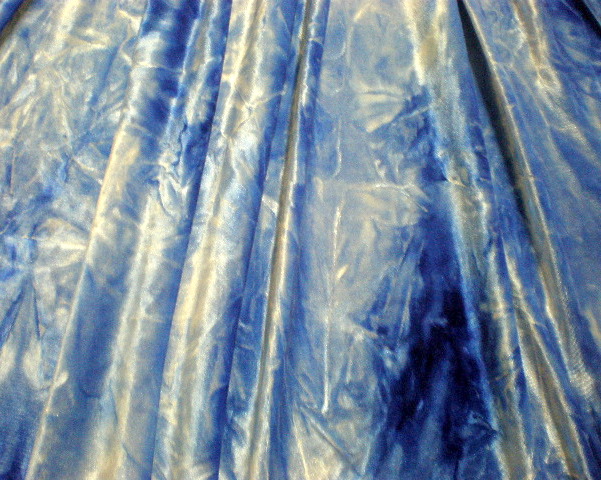 11. Blue Tye-Dye Velvet